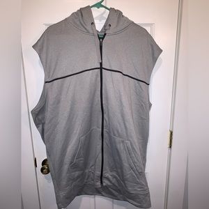 The Foundry Supply Company Full Zip Sleeveless Hoodie